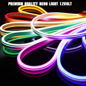 Premium quality 12V Neon Lights: High-Quality for Signs, Room, and Car Decoration