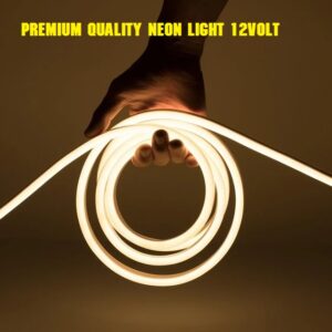 neon light warm white