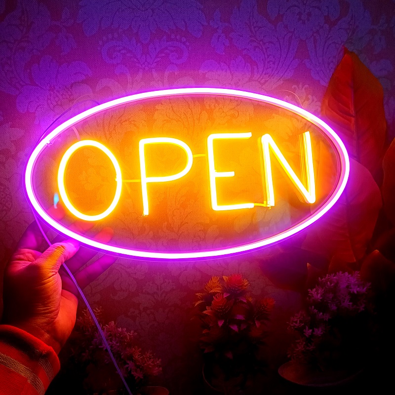 Neon light Open sign
