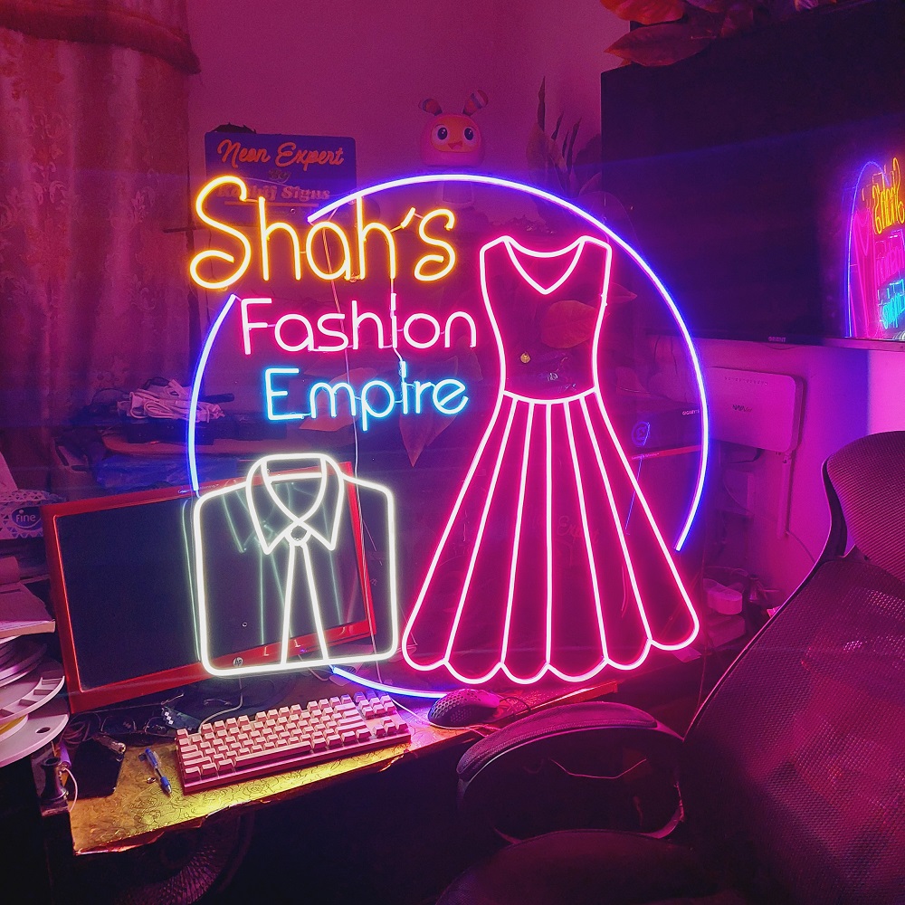 Custom Neon Logo for brand or company