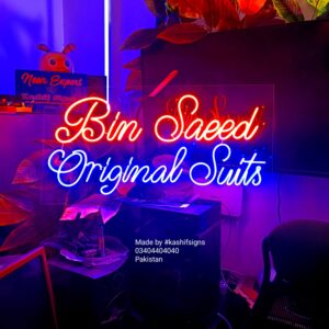 Custom Neon Sign for Business & Office