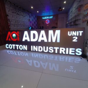 Custom 3D Letters LED Sign Board